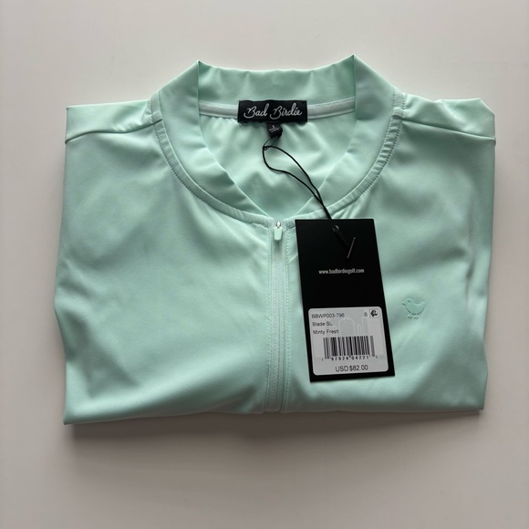 Women’s Bad Birdie Golf Blade Sleeveless Performance Polo Small NWT MSRP $82 - Picture 2 of 6
